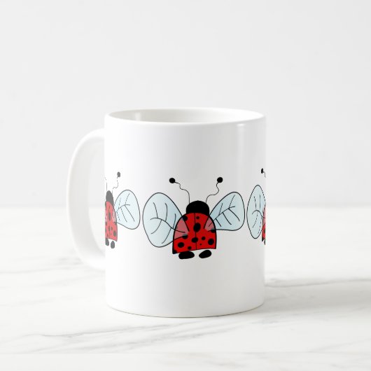 Ladybug Koffiemok (Voorkant links)