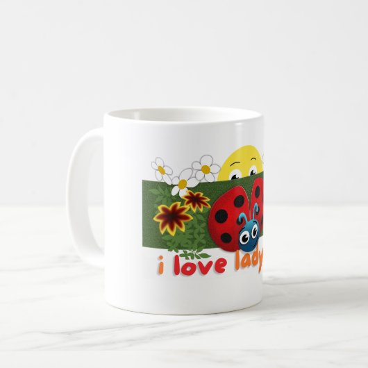 Ladybug Koffiemok (Voorkant links)