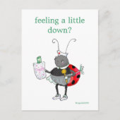 Ladybug krijgen goed Briefkaart (Voorkant)