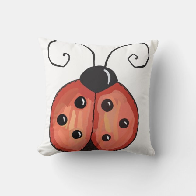 Ladybug Kussen (Voorkant)