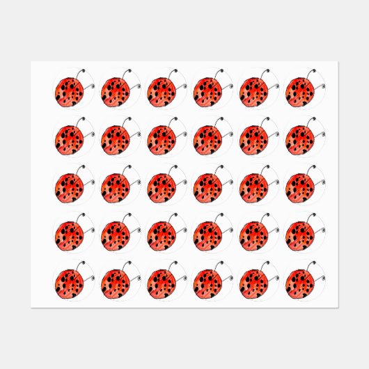 Ladybug Labels (Vel)