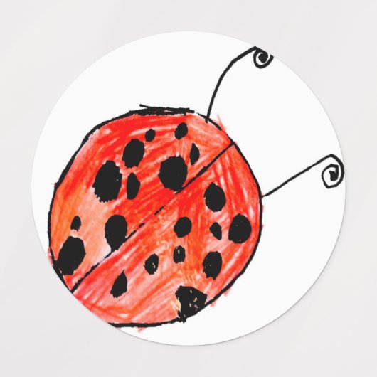 Ladybug Labels (Design 2)