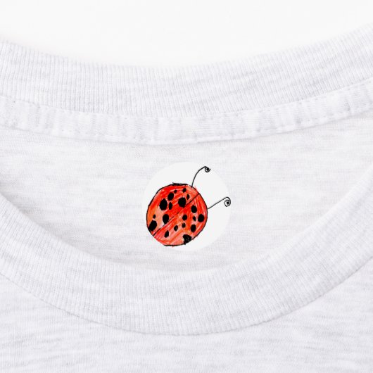 Ladybug Labels (Aangebracht)