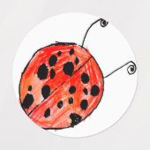 Ladybug Labels (Design 1)