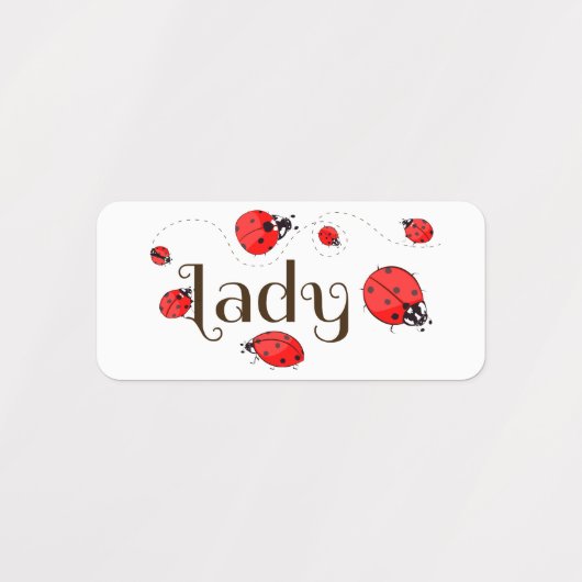 Ladybug Labels (Design 1)
