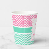 Ladybug Ladybird Birthday Party Papieren Bekers (Rechts)