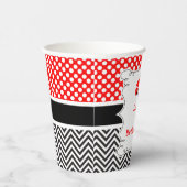 Ladybug Ladybird Birthday Party Papieren Bekers (Rechts)