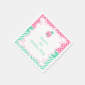 Ladybug Ladybird Birthday Party Servet (Hoek)