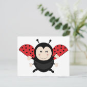 Ladybug Ladybird Briefkaart (Staand voorkant)