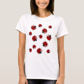 Ladybug, Ladybird cascade T-shirt (Voorkant)