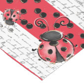 Ladybug Ladybird design Korte Tafelloper (Hoek)