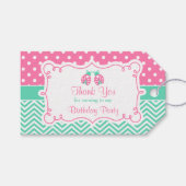 Ladybug Ladybird Gift Label Cadeaulabel (Voorkant (Horizontaal))