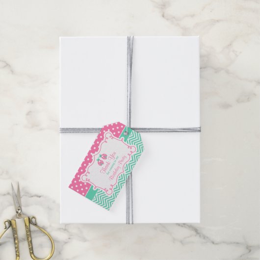 Ladybug Ladybird Gift Label Cadeaulabel (Met Touw)