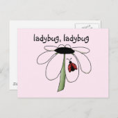 Ladybug Ladybug Tshirts en cadeautjes Briefkaart (Voorkant / Achterkant)