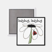 Ladybug Ladybug Tshirts en geschenken Magneet (Voorkant / Achterkant)