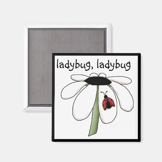 Ladybug Ladybug Tshirts en geschenken Magneet (Voorkant / Achterkant)