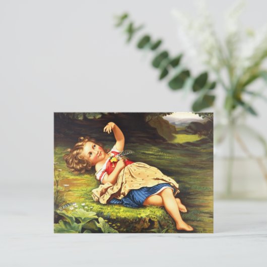 Ladybug, Ladybug, weg vliegen! Briefkaart (Staand voorkant)