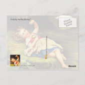 Ladybug, Ladybug, weg vliegen! Briefkaart (Achterkant)