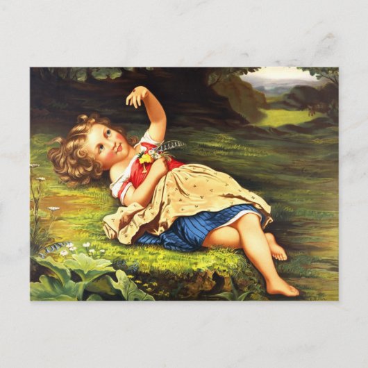 Ladybug, Ladybug, weg vliegen! Briefkaart (Voorkant)