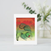 Ladybug Landing Briefkaart (Staand voorkant)