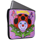 Ladybug Laptop Hoesje Sleeve (Voorkant Rechts)