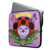 Ladybug Laptop Hoesje Sleeve (Voorkant Links)