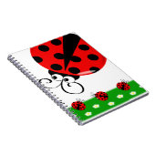 Ladybug-laptop Notitieboek (Rechterzijde)