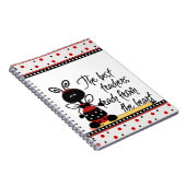 Ladybug-laptop van leraar notitieboek (Rechterzijde)