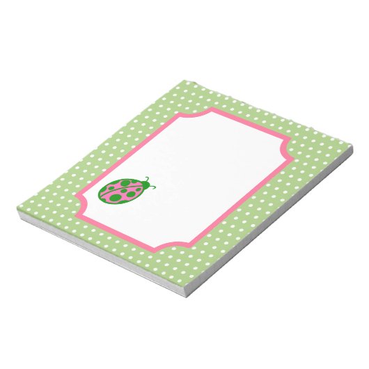 Ladybug-laptopblok Notitieblok (Linkerzijde)