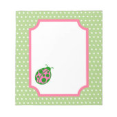 Ladybug-laptopblok Notitieblok (Voorkant)