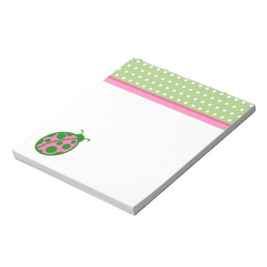 Ladybug-laptopblok Notitieblok (Linkerzijde)