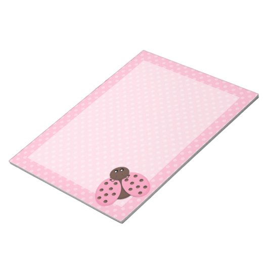 Ladybug-laptopblok Notitieblok (Schuin)