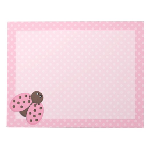 Ladybug-laptopblok Notitieblok (Voorkant)