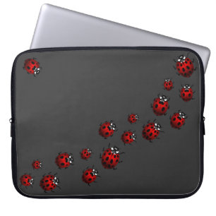 Ladybug laptophoes Ladybird Tablet Hoesjes Laptop Sleeve