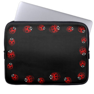 Ladybug laptophoes Ladybird Tablet Hoesjes Laptop Sleeve