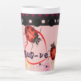 Ladybug Latte Love Mok