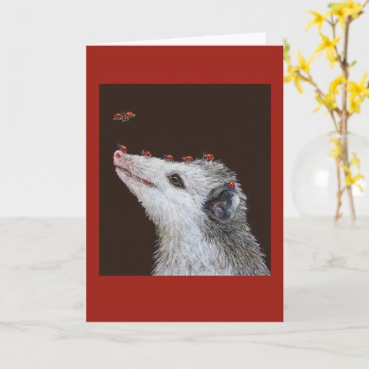 Ladybug Launchpad-kaart Kaart (Gele Bloem)