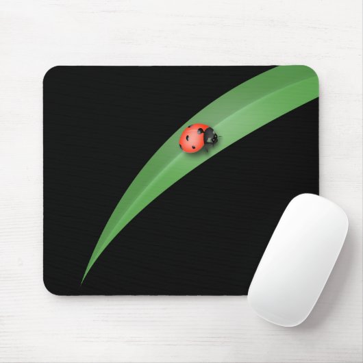 Ladybug Leaf Muismat (Met muis)