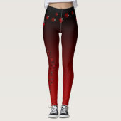 Ladybug Leggings Ladybird Insect Leggings (Voorkant)