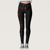 Ladybug Leggings Ladybird Insecte Leggings (Voorkant)