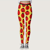 Ladybug Leggings van vrouwen oefenen Yoga Pants ui (Voorkant)