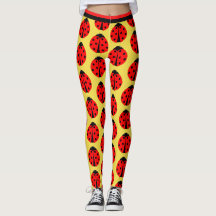 Ladybug Leggings van vrouwen oefenen Yoga Pants ui