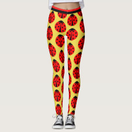 Ladybug Leggings van vrouwen oefenen Yoga Pants ui