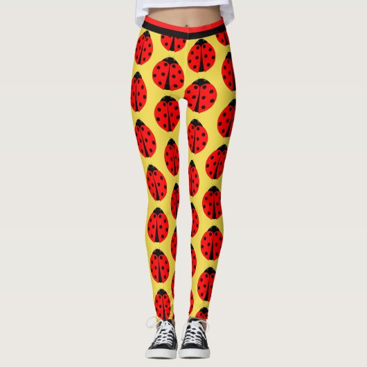 Ladybug Leggings van vrouwen oefenen Yoga Pants ui (Voorkant)