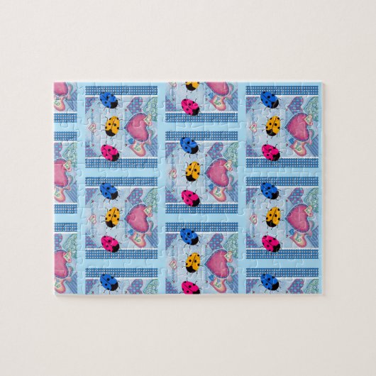 Ladybug Legpuzzel (Horizontaal)