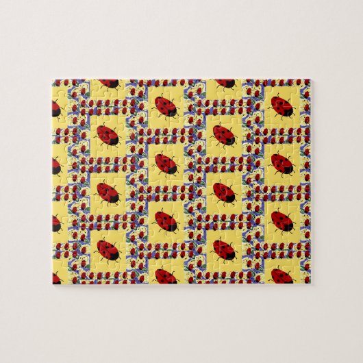 Ladybug Legpuzzel (Horizontaal)