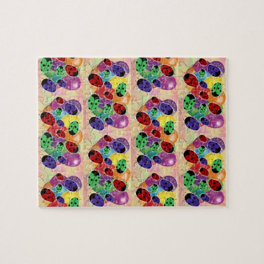 Ladybug Legpuzzel (Horizontaal)