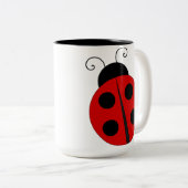 LADYBUG-LEVENSDUUR TWEEKLEURIGE KOFFIEMOK (Voorkant rechts)