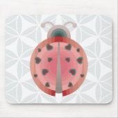 ladybug-liefde muismat (Voorkant)