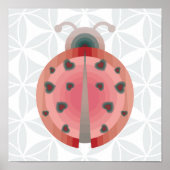 ladybug-liefde poster (Voorkant)